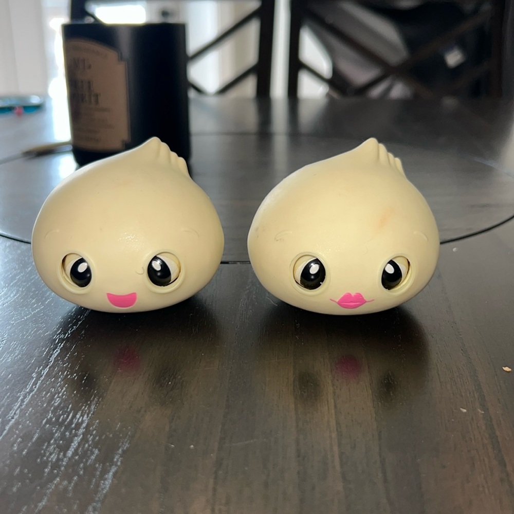 My squishy little dumplings Dee and Dip